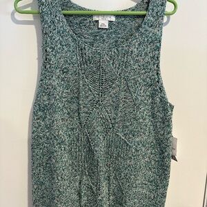 Liz Claiborne Sweater Tank, Petites, PXL, NWT